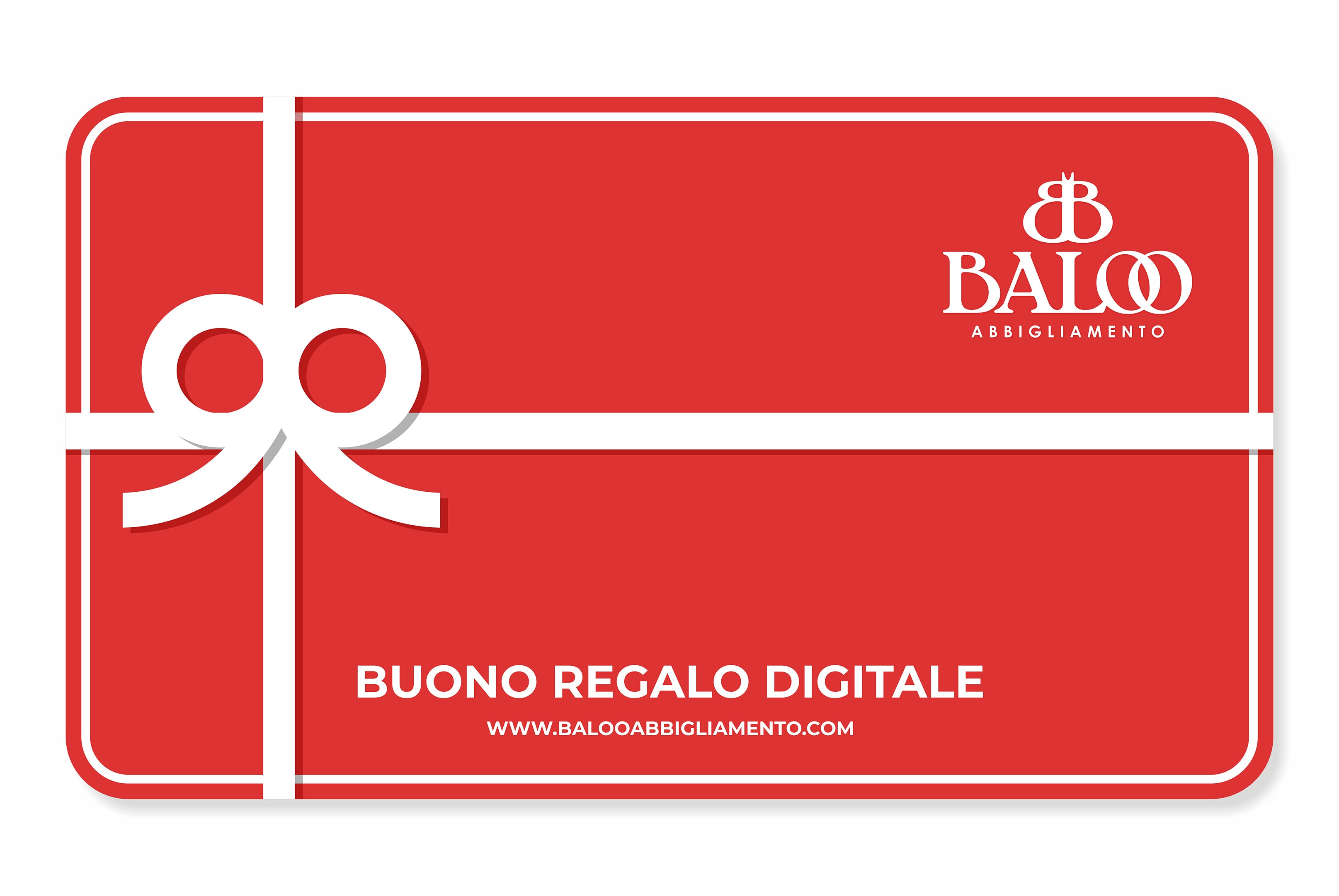  Buono Regalo  - Digitale - Logo  - Blu